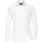 Casa Moda - Evening - Festliches Bügelfreies Herren Hemd, weiß und creme (005535), Größe:41, Farbe:Weiß (0)