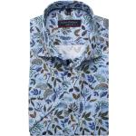 Marineblaue Kurzärmelige CasaModa Kentkragen Hemden mit Kent-Kragen aus Baumwolle für Herren 