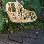 Reduzierte Bunte Vintage Gartenstühle Schmiedeeisen aus Eisen mit Armlehne Breite 50-100cm, Höhe 50-100cm, Tiefe 50-100cm 