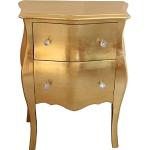 Goldene Antike Casa Padrino Kleinmöbel aus Massivholz Breite 50-100cm, Höhe 50-100cm, Tiefe 0-50cm 