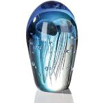 Reduzierte Blaue 20 cm Gilde Weihnachtsfiguren aus Glas mundgeblasen 