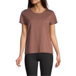 Casall Women's Texture Tee Chalky Brown Chalky Brown 34