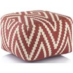 Rote Vintage Casamia Sitzkissen & Bodenkissen aus Baumwolle Breite 0-50cm, Höhe 0-50cm, Tiefe 0-50cm 