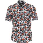 Reduzierte Dunkelblaue Casual Kurzärmelige CasaModa Kentkragen Hemden mit Kent-Kragen aus Baumwolle für Herren Größe XL für den für den Frühling 