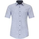 Hellblaue Gestreifte Casual CasaModa Kentkragen Hemden mit Kent-Kragen aus Baumwollmischung für Herren Größe XXL 
