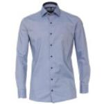 Blaue Langärmelige CasaModa Kentkragen Hemden mit Kent-Kragen für Herren 