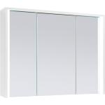 Weiße Minimalistische Spiegelschränke LED beleuchtet Breite 0-50cm, Höhe 0-50cm, Tiefe 0-50cm 