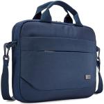 Blaue Case Logic Herrenlaptoptaschen & Herrennotebooktaschen mit Reißverschluss aus Kunstfaser 