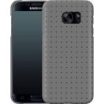 caseable Samsung Galaxy S7 Handyhülle - Hardcase Schutzhülle - stoßdämpfend & Kratzfeste Oberfläche - Buntes Design & Rundumdruck - Dot Grid Grey