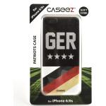 Caseez Backcase EM/WM GER (iPhone 6/6s) schwarz