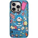 CASETiFY Impact iPhone 15 Pro [Doraemon Co-Lab / 2,5 m Fallschutz/kompatibel mit Magsafe] - Secret Gadgets - Blau