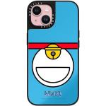 CASETiFY Spiegel iPhone 15 Hülle [Doraemon Co-Lab / 1,5 m Fallschutz/kompatibel mit Magsafe] – Doraemon Bell – Silber auf Schwarz