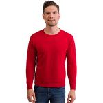 Rote Elegante Oeko-Tex Kaschmir-Pullover aus Wolle für Herren Größe M 