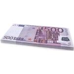 Cashbricks 75 x €500 Euro Spielgeld Scheine - vergrößert - 125% Größe