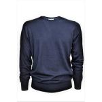 Blaue Cashmere Company Kaschmir-Pullover aus Wolle für Herren Größe 5 XL 