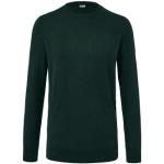 Reduzierte Dunkelgrüne TCHIBO Kaschmir-Pullover aus Wolle für Herren Größe XL 