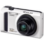 Casio Exilim EX-ZR100 Highspeed-Digitalkamera (12 Megapixel, 12,5-fach opt. Zoom, 7,6 cm (3 Zoll) Display, bildstabilisiert) weiß