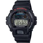 Schwarze 20 Bar wasserdichte Casio G-Shock Runde Quarz Armbanduhren aus Kunstharz mit Digital-Zifferblatt mit Stoppfunktion 