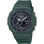 Wasserdichte Casio G-Shock Armbanduhren aus Kunstharz mit Digital-Zifferblatt mit Mineralglas-Uhrenglas zum Schwimmen 
