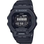 Reduzierte Schwarze Casio G-Shock Smartwatches aus Kunstharz mit Vibration mit Bluetooth mit Schrittzähler für Herren 