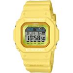 Gelbe Casio G-Shock Uhrenarmbänder aus Kunstharz zum Bootssport 