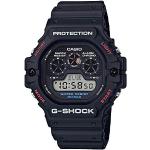Schwarze Wasserdichte Casio G-Shock Herrenarmbanduhren mit Digital-Zifferblatt stoßfest 