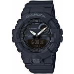 Casio G-Shock Runde Kunststoffarmbanduhren mit Digital-Zifferblatt mit Kunststoff-Uhrenglas für Herren 