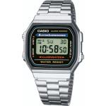 Silberne Retro Armbanduhren mit Digital-Zifferblatt mit Alarm 