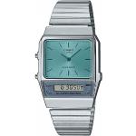 Silberne Retro Armbanduhren mit LCD-Zifferblatt mit Alarm 