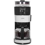 CASO Grande Aroma 100-Kaffeemaschine mit Edelstahlapplikationen für bis zu 10 Tassen Kaffee, Wassertank ca. 1,4 Liter mit Wasseranzeige, temperatur von 92 - 96 °C, Mit LED-Uhr und Startzeitvorwahl