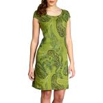 Reduzierte Grüne CASPAR Sommerkleider aus Leinen für Damen Größe XL für den für den Sommer 
