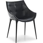 Schwarze Cassina Designer Stühle aus Leder Breite 50-100cm, Höhe 50-100cm, Tiefe 50-100cm 