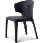 Anthrazitfarbene Industrial Cassina Designer Stühle aus Leder Breite 50-100cm, Höhe 50-100cm, Tiefe 50-100cm 