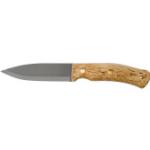 Casström No. 10 Swedish Forest Knife Curly Birch, 14C28N Scandi Grind 13128 mit Feuerstahl
