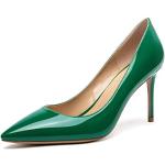 Grüne Lack-Optik High Heels & Stiletto-Pumps aus Lackleder für Damen Größe 41,5 