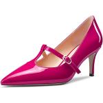 Magentafarbene Elegante High Heels & Stiletto-Pumps rutschfest für Damen Größe 39 zur Hochzeit 