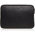 Schwarze Elegante Castelijn & Beerens Laptop Sleeves & Laptophüllen aus Rindsleder mit RFID-Schutz für Herren 
