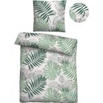 Mintgrüne Tropische Castell Kopfkissenbezüge aus Polyester trocknergeeignet 135x200 