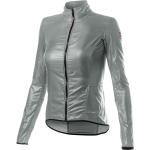 Castelli Aria Shell W Jacket Silver Gray XS Jacke