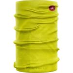 Neongelbe Castelli Multifunktionstücher & Schlauchtücher für Damen 