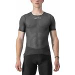 Schwarze Kurzärmelige Le Tour de France T-Shirts mit Reißverschluss aus Mesh Größe M 