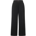 Schwarze Gepunktete Casual CECIL Jerseyhosen aus Jersey für Damen Größe M 