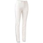 Beige Casual Casual Looks 5-Pocket Jeans mit Galonstreifen mit Knopf aus Baumwolle für Damen Größe XL Petite 