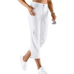 Weiße Unifarbene Casual Casual Looks Stretchhosen mit Reißverschluss aus Baumwolle für Herren Größe XXL 