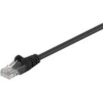 Goobay - CAT5e-0500 UTP - U/UTP - 5 Meter - RJ45 - LAN Kabel - Ethernet-Kabel - Internet-Kabel Schwarz