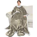 Reduzierte Kamelbraune Kuscheldecken & Wohndecken mit Hundemotiv aus Fleece 135x190 für den für den Winter 
