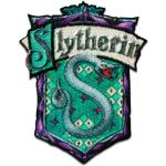 Grüne Harry Potter Slytherin Wappen Aufnäher 