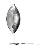 Silberne Designer Tischlampen aus Glasfaser 