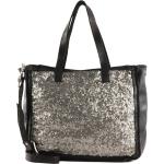 Silberne Caterina Lucchi Einkaufstaschen & Shopping Bags aus Baumwolle für Damen 