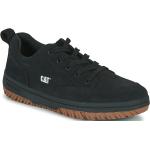 Schwarze CATerpillar Decade Low Sneaker aus Leder für Herren Größe 41 mit Absatzhöhe 5cm bis 7cm 